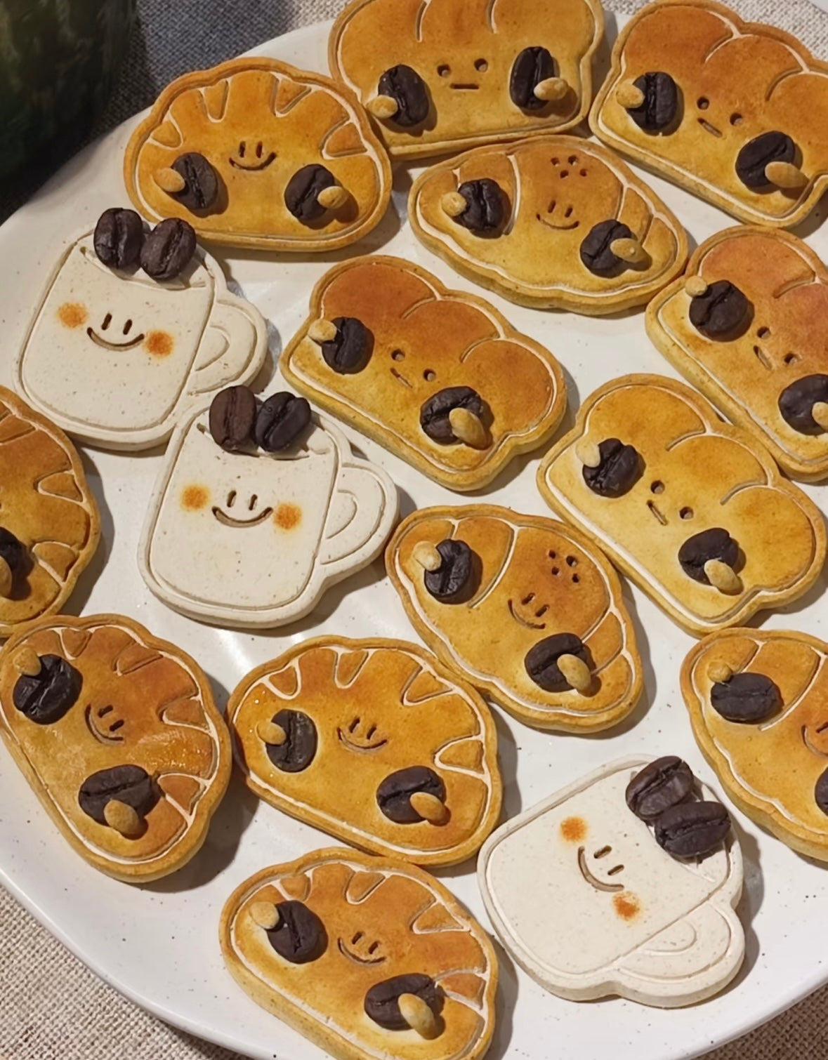 DIY Coffee Ground Clay Trinkets